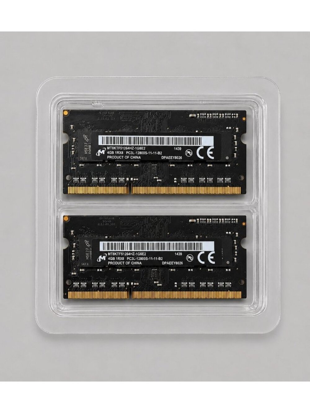 Micron 8GB Kit 2x4GB DDR3L 1600 PC3L-12800S SO-DIMM iMac Laptop RAM